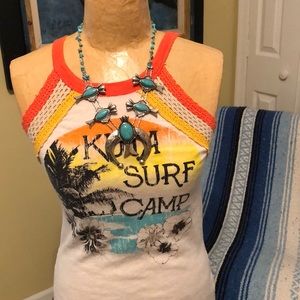 Beachy Free People racerback XS